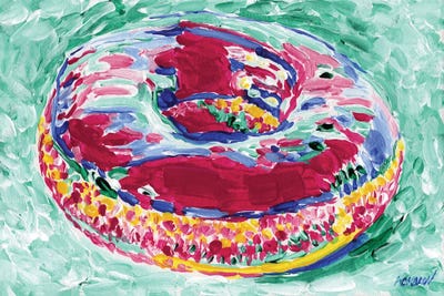 Pink Donut by Vitali Komarov art print
