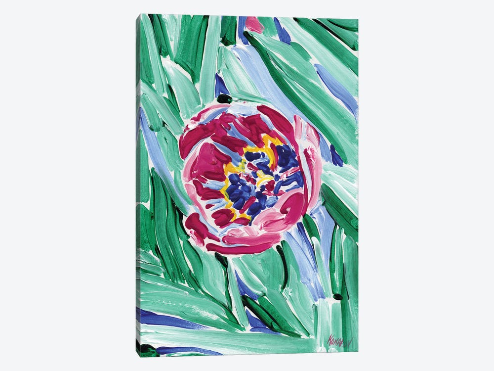 Pink Tulip by Vitali Komarov 1-piece Canvas Print