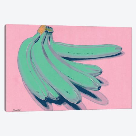 Green Bananas Canvas Print #VTK38} by Vitali Komarov Canvas Print