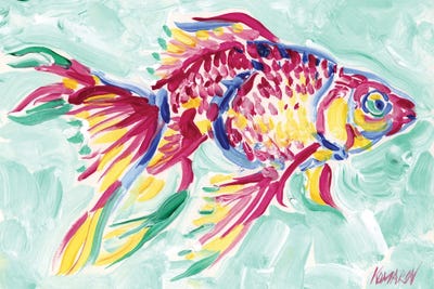 Beautiful Goldfish by Vitali Komarov canvas print