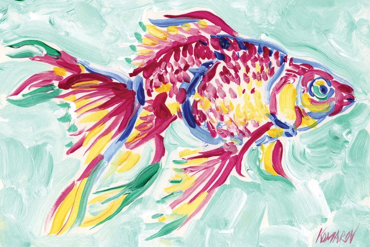 Beautiful Goldfish by Vitali Komarov wall art