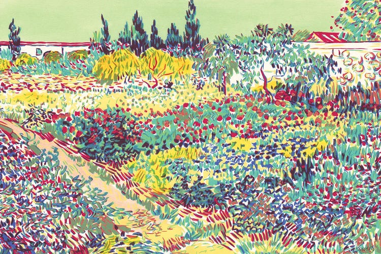 Garden At Arles