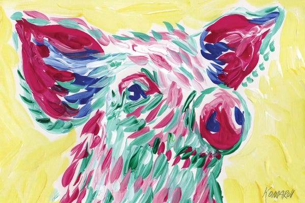 Pigs: Funny Pig by Vitali Komarov