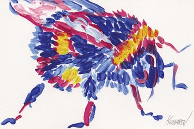 Bumblebee by Vitali Komarov framed wall art