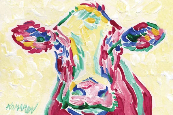 Artists Like Matisse: Sunlit Calf by Vitali Komarov