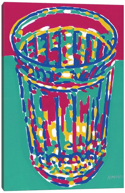 Colorful Glass Canvas Art Print - Vitali Komarov