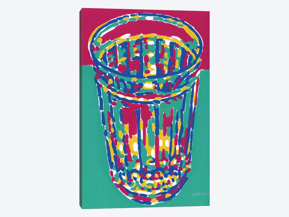 Colorful Glass by Vitali Komarov 1-piece Canvas Art Print