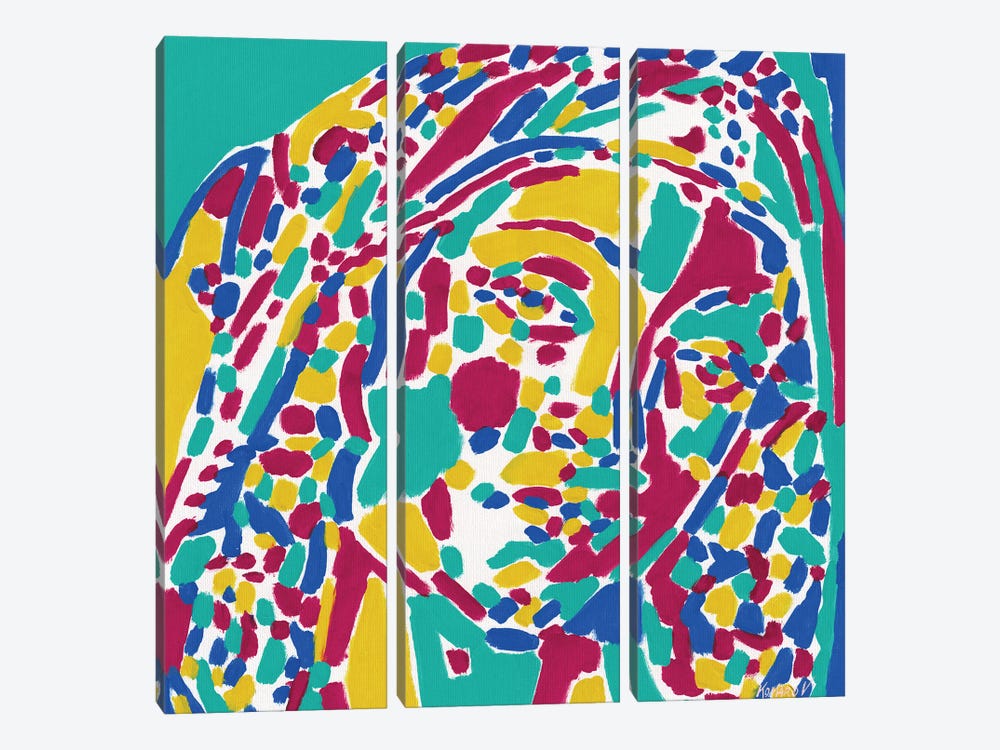 Madonna by Vitali Komarov 3-piece Canvas Art Print