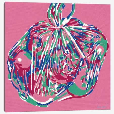 Apple Bag Canvas Print #VTK429} by Vitali Komarov Canvas Artwork