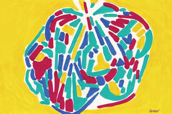 Apples: Bag Of Apples Still Life by Vitali Komarov