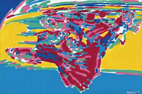 Betta: Auquarium With Fishes by Vitali Komarov