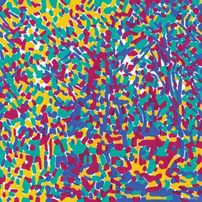 Colorful Forest by Vitali Komarov framed wall art