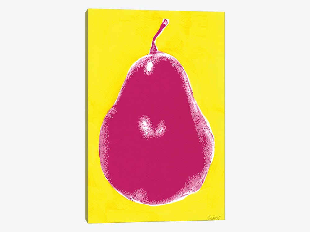 Pear by Vitali Komarov 1-piece Canvas Print