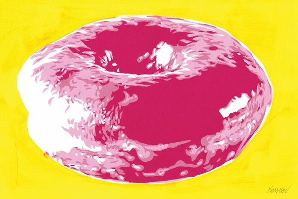Pop Art Kitchen: Big Donut by Vitali Komarov