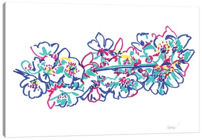 Sakura Blossom Canvas Art Print - Vitali Komarov