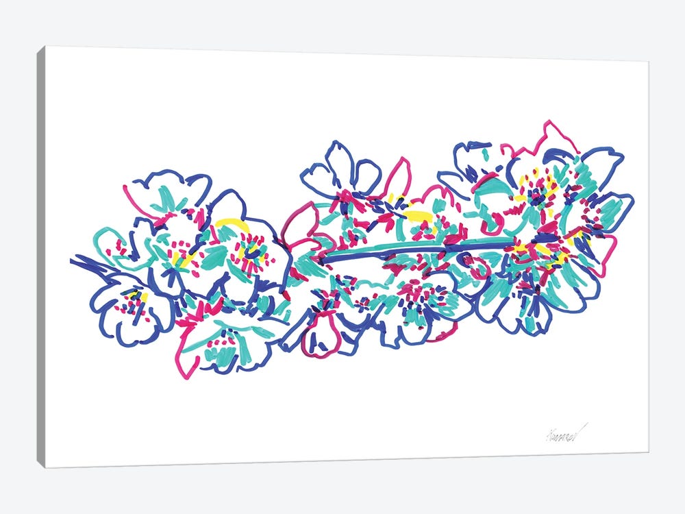 Sakura Blossom by Vitali Komarov 1-piece Canvas Wall Art