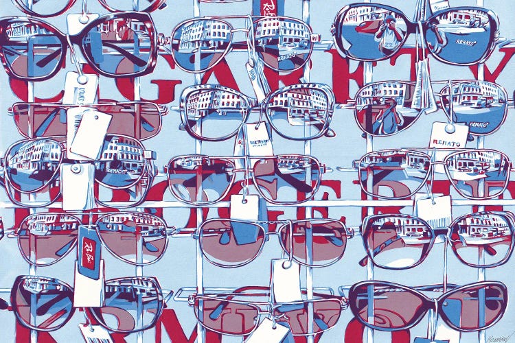 Eyeglasses by Vitali Komarov wall art