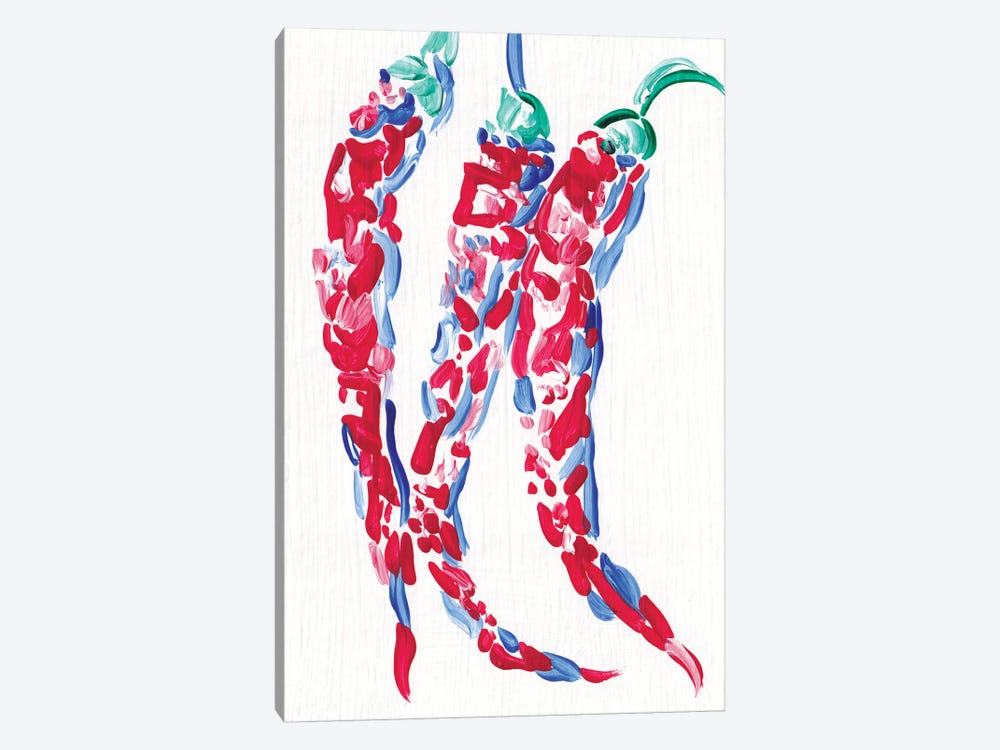 Chili Peppers by Vitali Komarov 1-piece Canvas Art Print