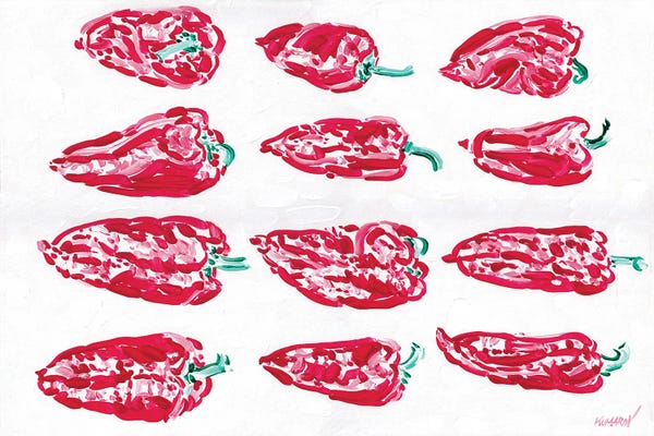 Peppers: Sweet Paprika by Vitali Komarov