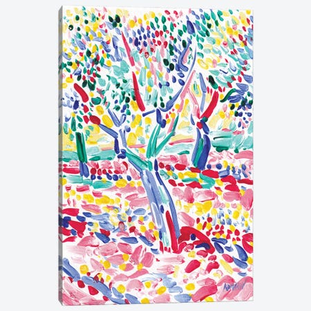 Tuscany Olive Trees III Canvas Print #VTK513} by Vitali Komarov Canvas Wall Art