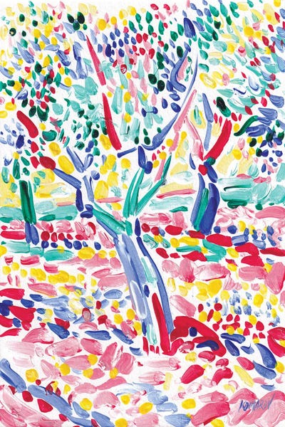 Olive Trees: Tuscany Olive Trees III by Vitali Komarov