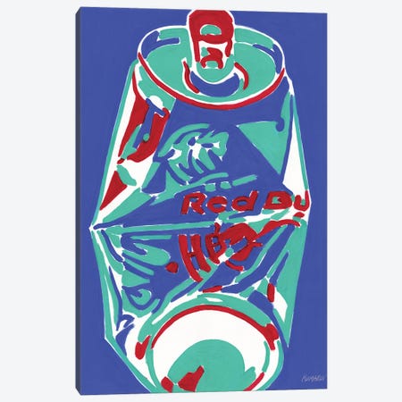 Crashed Red Bull Still Life Canvas Print #VTK51} by Vitali Komarov Canvas Art Print
