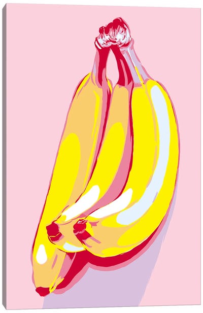 Banana Canvas Art Print - Vitali Komarov