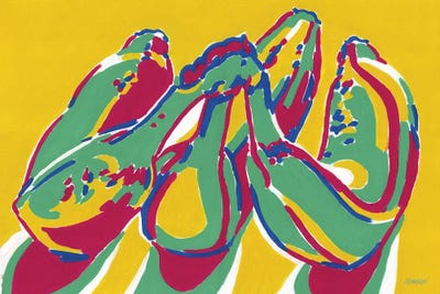 Ripe Bananas by Vitali Komarov framed wall art