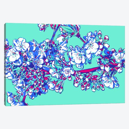 Blossoming Branch Canvas Print #VTK543} by Vitali Komarov Art Print