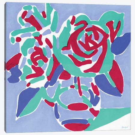 Bouquet Of Roses Canvas Print #VTK60} by Vitali Komarov Canvas Artwork