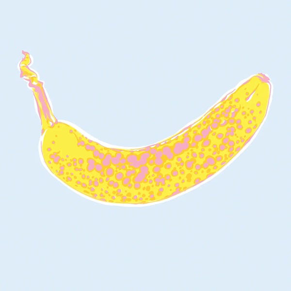 Pop Art Kitchen: Ripe Banana by Vitali Komarov