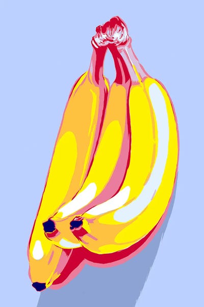 Pop Art Kitchen: Banana I by Vitali Komarov