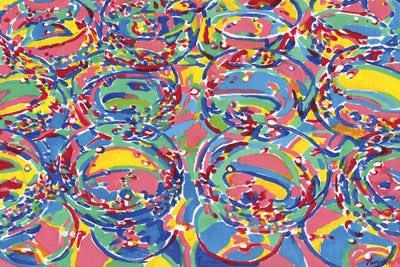 Glasses With Champage by Vitali Komarov metal wall art