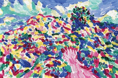 Spring Blossoming Garden by Vitali Komarov canvas print