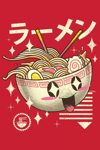 Asian Artists: Kawaii Ramen by Vincent Trinidad