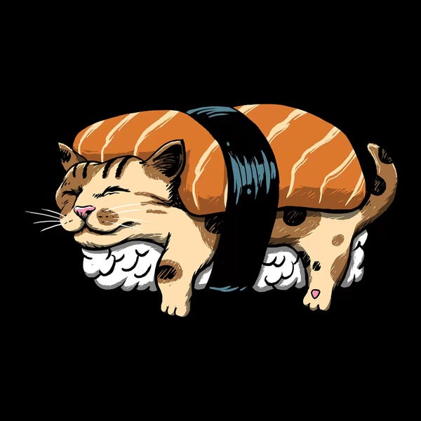 Vincent Trinidad: Neko Sushi by Vincent Trinidad