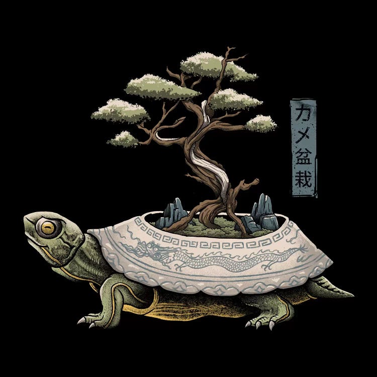 The Legendary Kame by Vincent Trinidad wall art