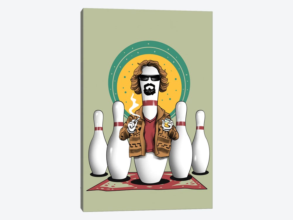 The Pin Lebowski by Vincent Trinidad 1-piece Canvas Wall Art