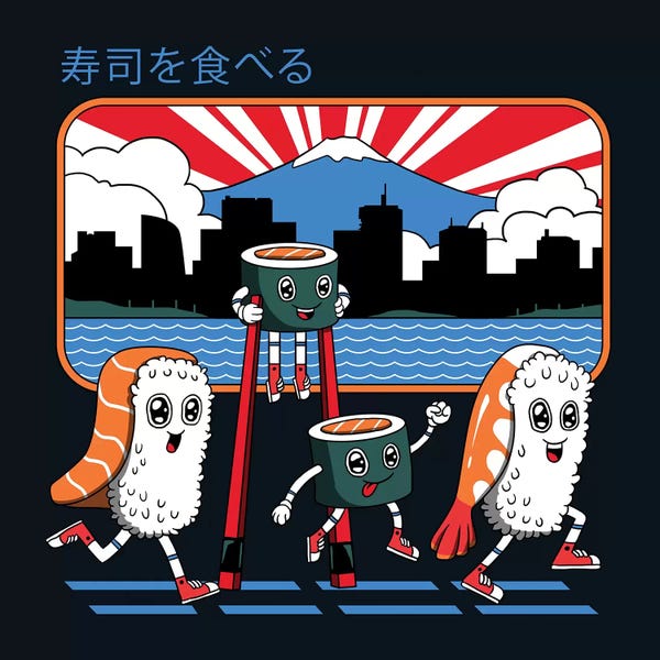 Vincent Trinidad: Tokyo Sushi Run by Vincent Trinidad