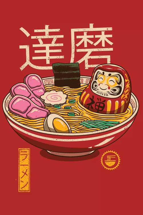Zen Ramen by Vincent Trinidad wall art