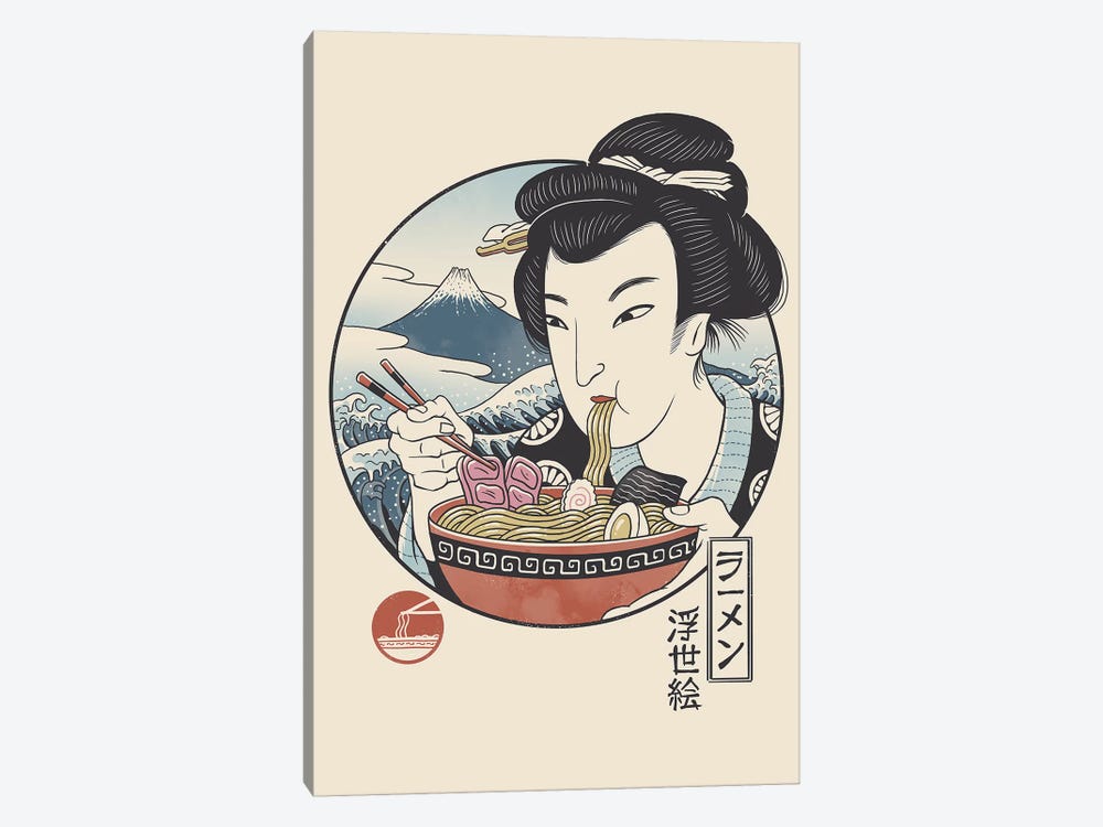 A Taste Of Japan by Vincent Trinidad 1-piece Canvas Art Print