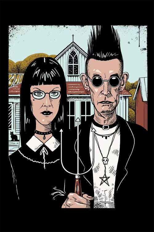 American Goth by Vincent Trinidad wall art