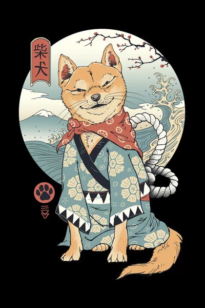 Japanimals: Shiba Inu by Vincent Trinidad