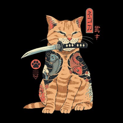 Catana by Vincent Trinidad multi panel art