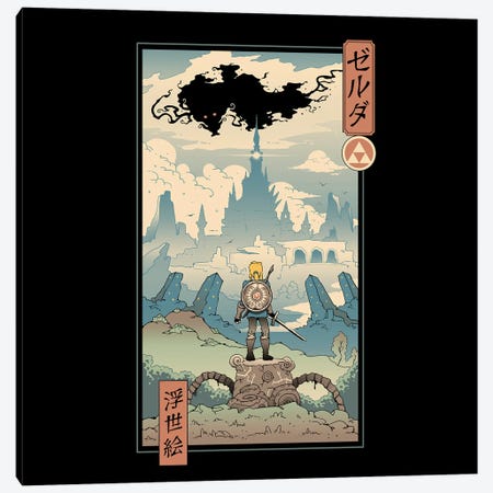 The Legend Ukiyo-E Canvas Print #VTR69} by Vincent Trinidad Canvas Print