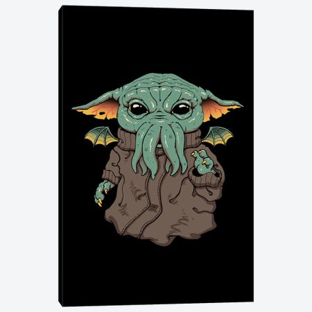 Baby Cthulhu Canvas Print #VTR71} by Vincent Trinidad Canvas Artwork