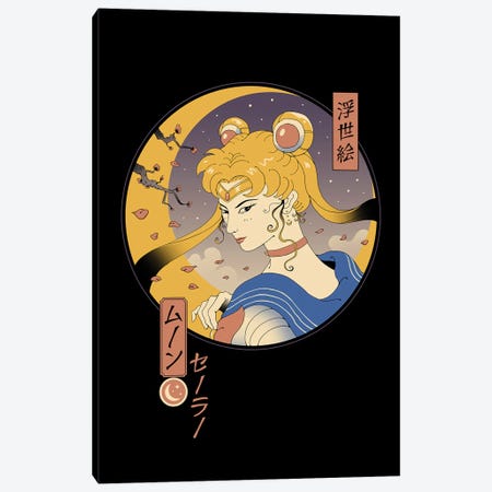 Sailor Ukiyo-e Canvas Print #VTR90} by Vincent Trinidad Canvas Wall Art