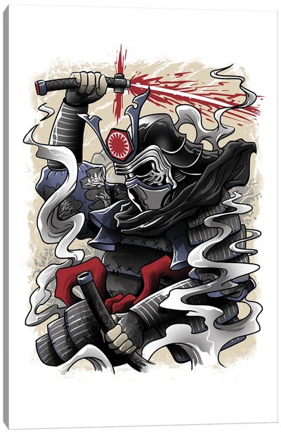 Samurai Ren Canvas Art Print - Vincent Trinidad