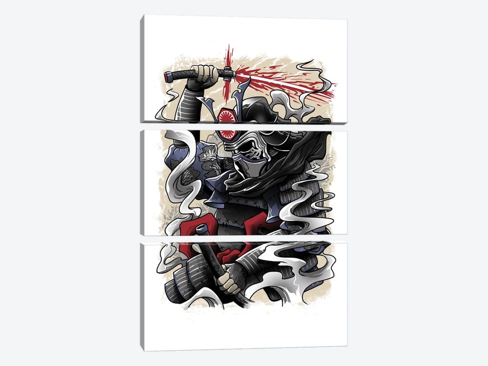 Samurai Ren by Vincent Trinidad 3-piece Art Print