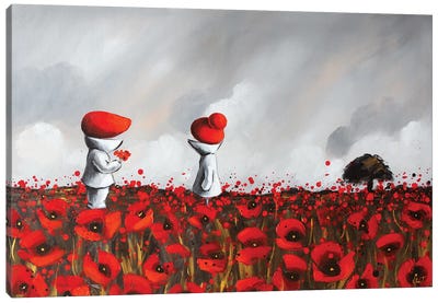 Poppies II Canvas Art Print - Victoria Tsekidou